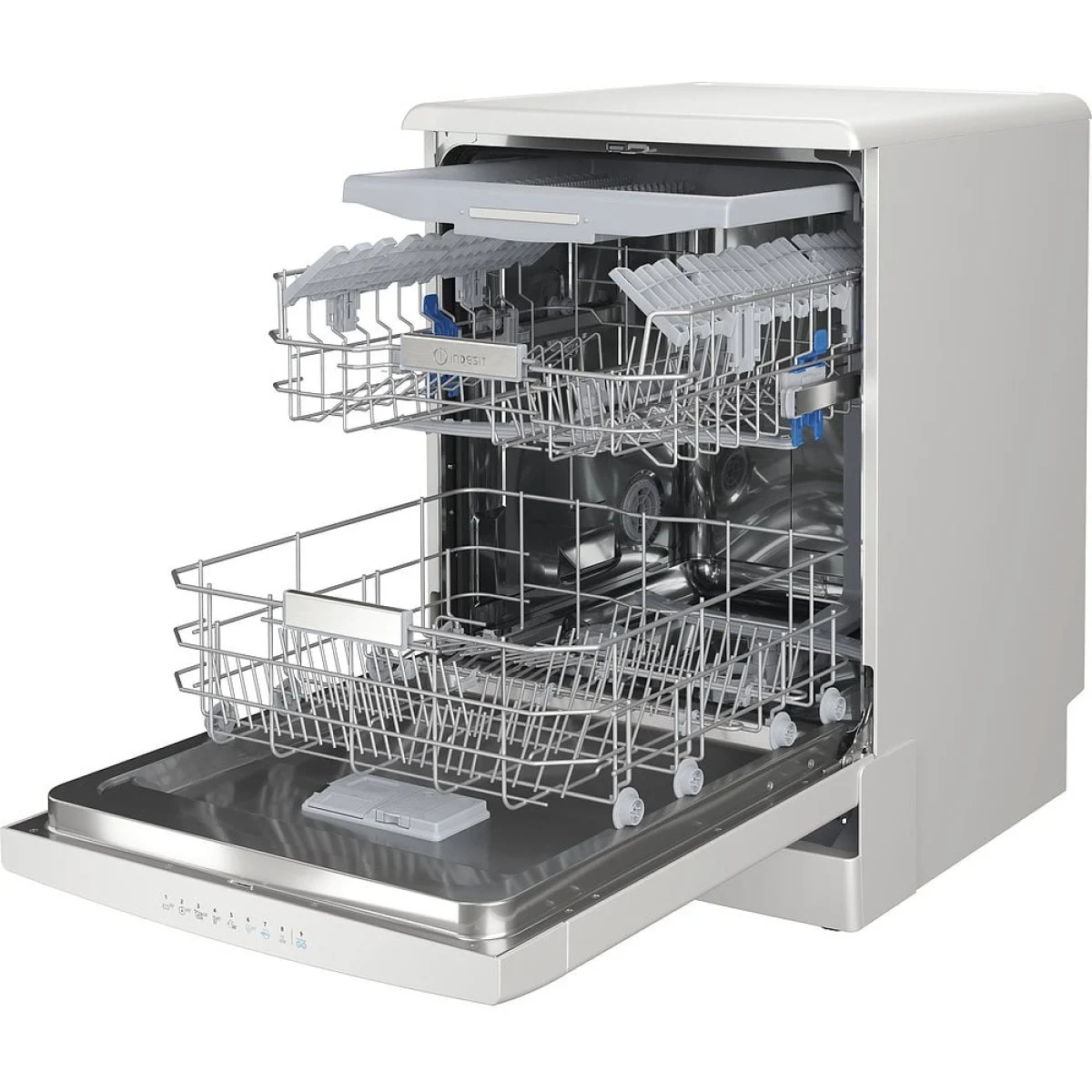 Lavavajillas Indesit DFO3T133AF 60 cm 14 cubiertos Clase D Blanco