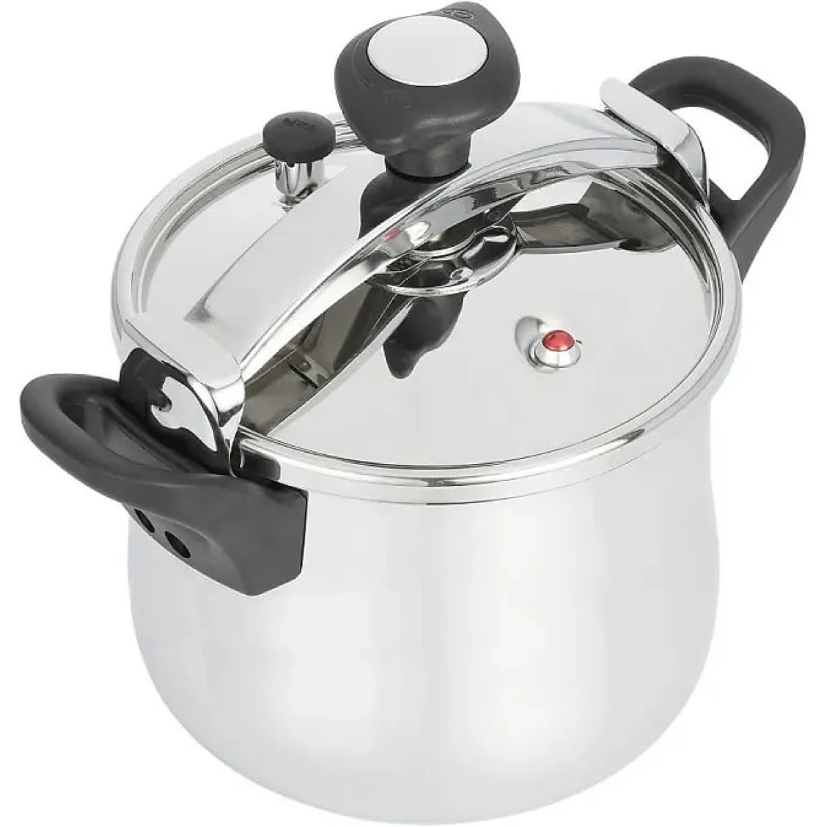 Olla a presión rápida Jata OPC4 4 L Acero Inoxidable 3 sistemas de seguridad