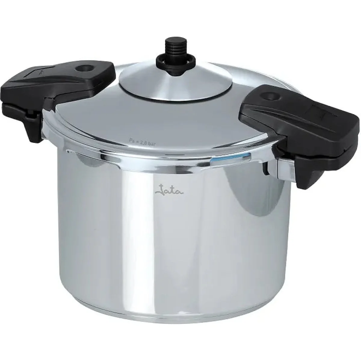 Olla a presión Jata OPC4 4 L Acero Inoxidable 3 Sistemas de Seguridad