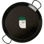 Paellera esmaltada Bronpi 55 cm 16 raciones Acero