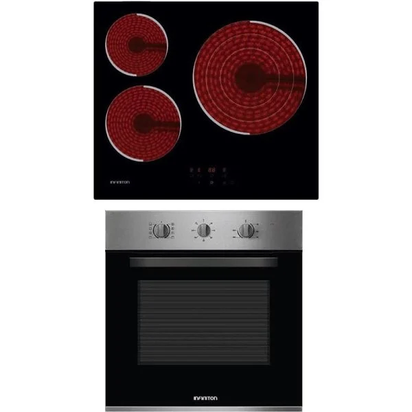 Conjunto Infiniton Vitro 3.F + Horno Multifunción
