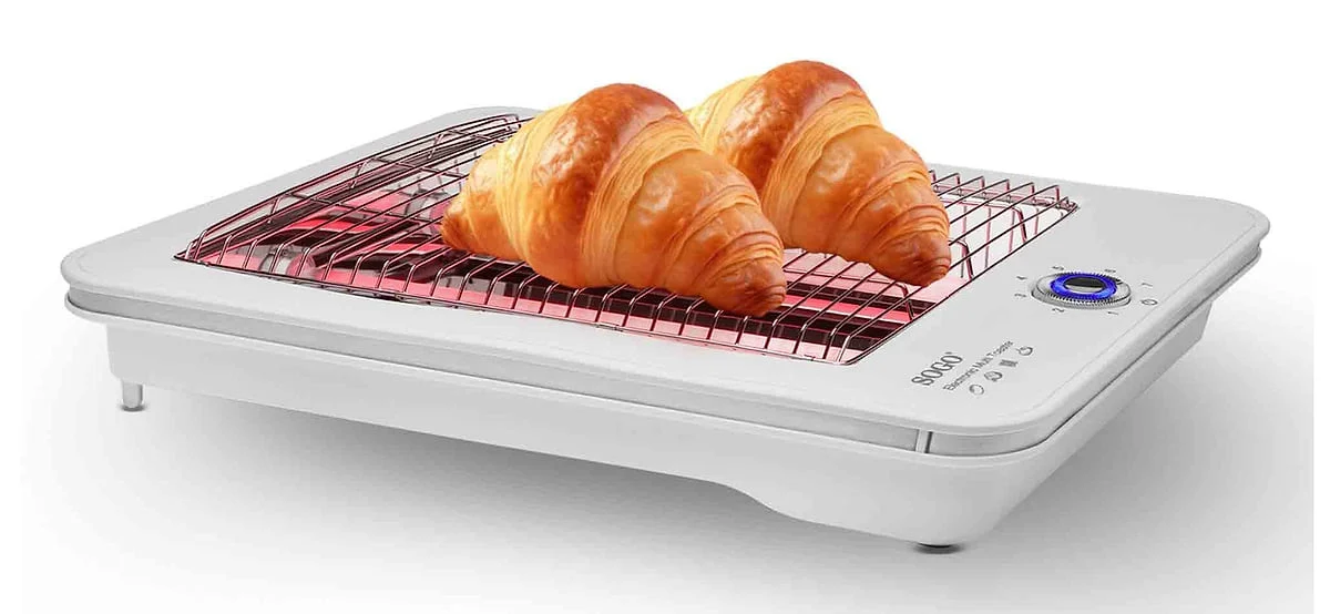 Tostador Horizontal Sogo SS5318 4 Rebanadas 700 W Blanco