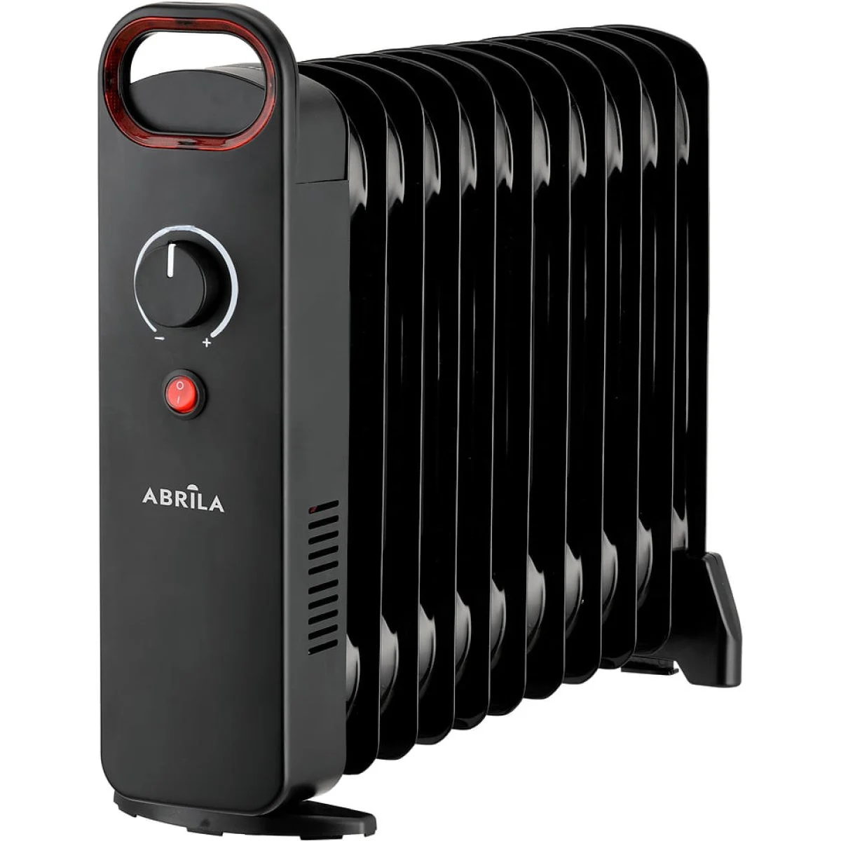 Mini radiador de aceite Abrila Lapacho 11 elementos 1000 W Negro