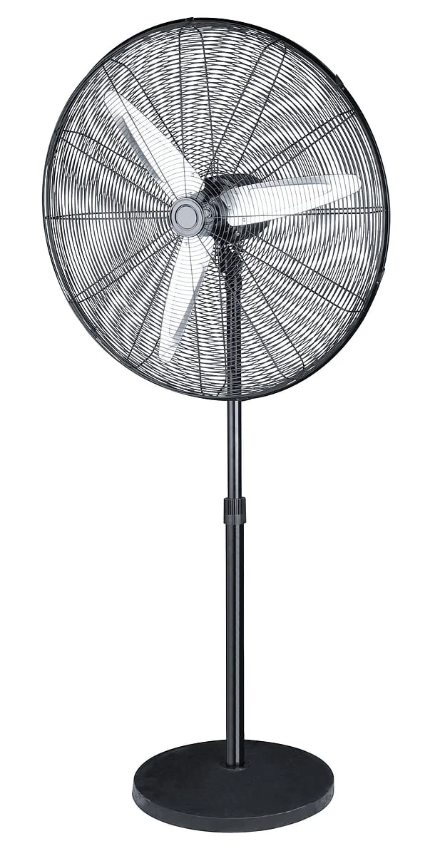 Ventilador de Pie Abrila 120 W Oscilante Negro