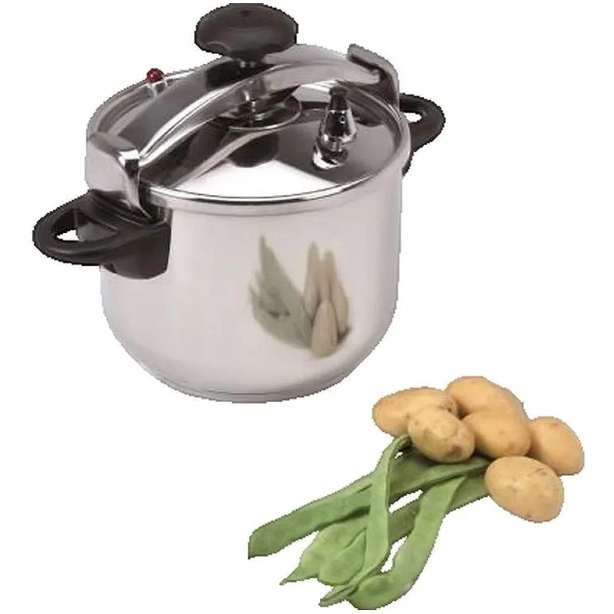 Olla a presión Jata Clásica OPC10 10 Litros Acero Inoxidable