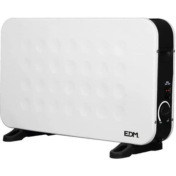 Convector Edm 2000 W Turbo Blanco Calefacción Eficiente