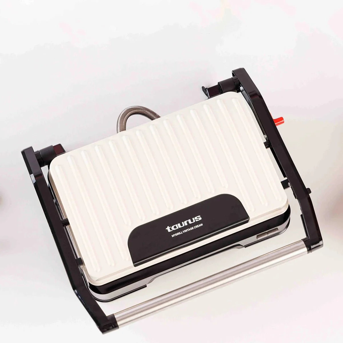 Panini Grill Taurus 1000W Vintage Cream 23x14.5