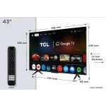 Pantalla LED TCL 43" SMRT TV QLED 4K AiPQ Processor