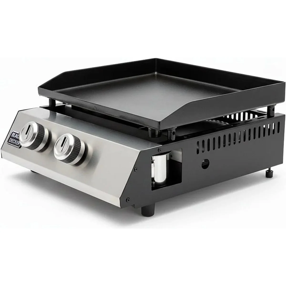 Plancha Asar Gas Black&Decker BXOP4900E 2 Fuegos