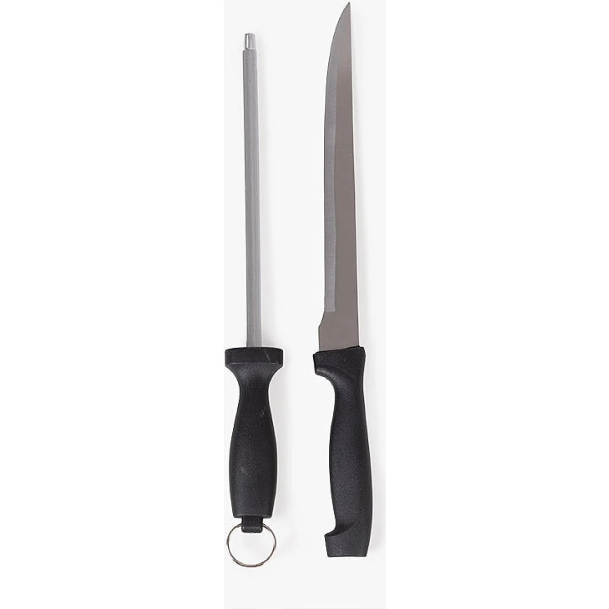 Set Cuchillo Jamonero + Afilador Arcos 30 cm Acero Inoxidable