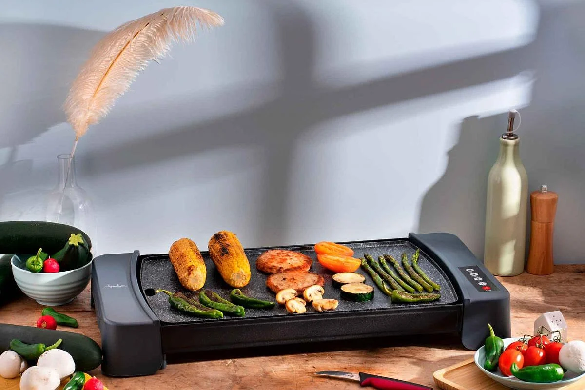 Plancha Asar Jata JEGR2851 2600 W 46x28 cm 4 Temperaturas Antiadherente