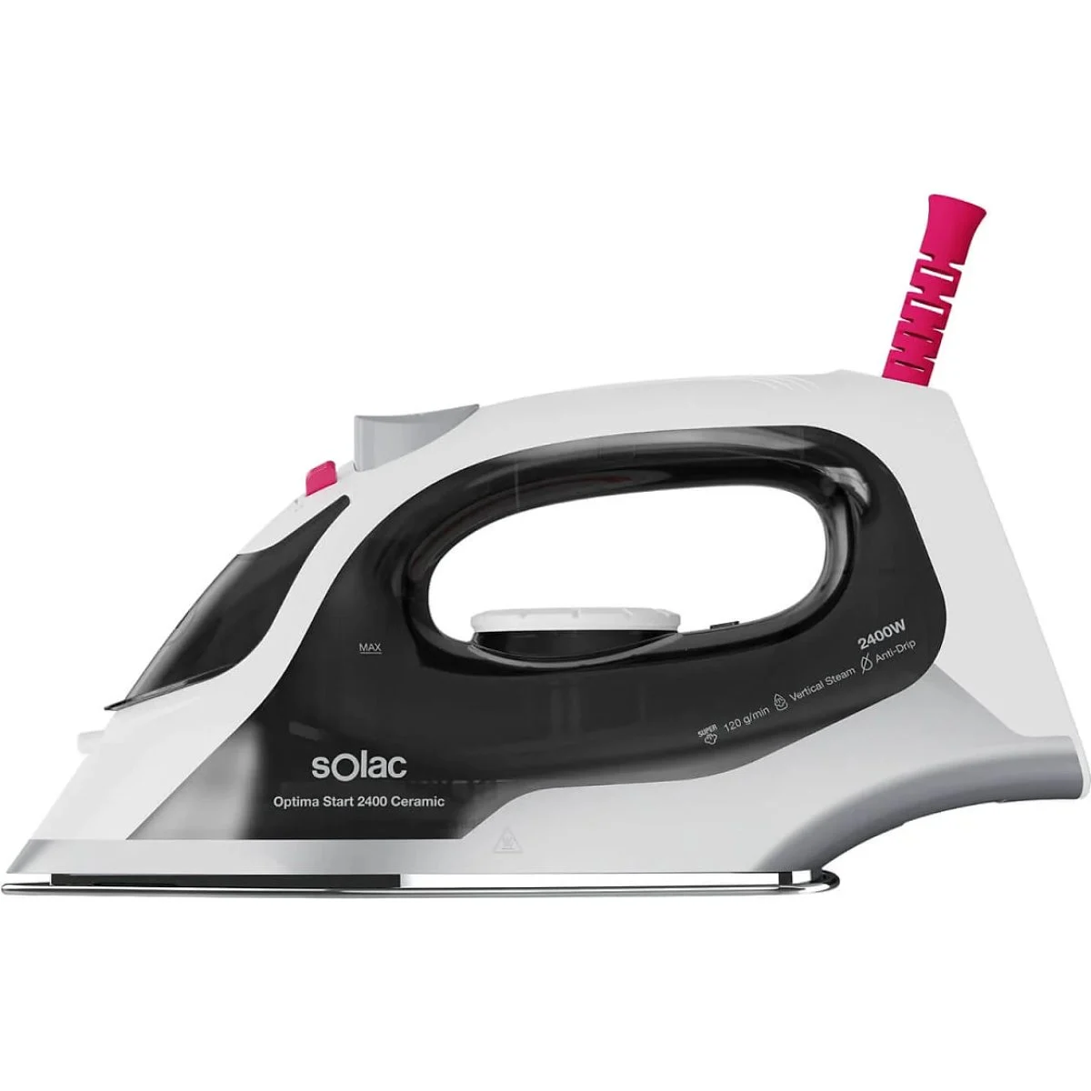 Plancha Centro Planchado Solac CVG9508 2400W Vapor Continuo