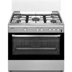 Cocina Gas Infiniton 5F+Horno 90 Inox