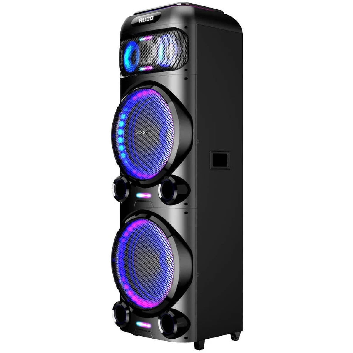 Altavoz Sogo Fiesta Bluetooth 2x15" + 1x3" 150W TWS