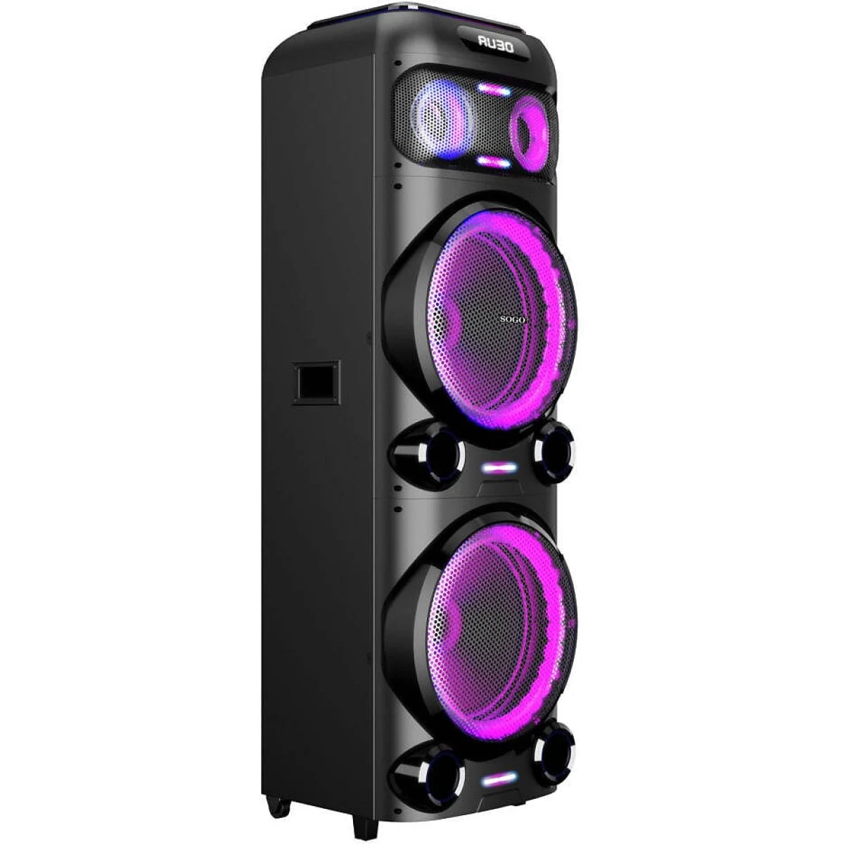 Altavoz Sogo Fiesta Bluetooth 2x15" + 1x3" 150W TWS