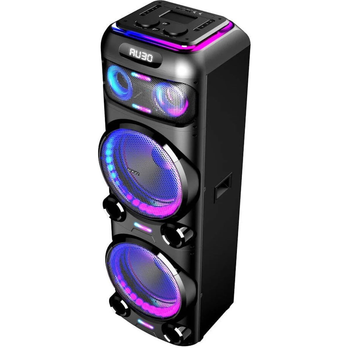 Altavoz Sogo Fiesta Bluetooth 2x15" + 1x3" 150W TWS