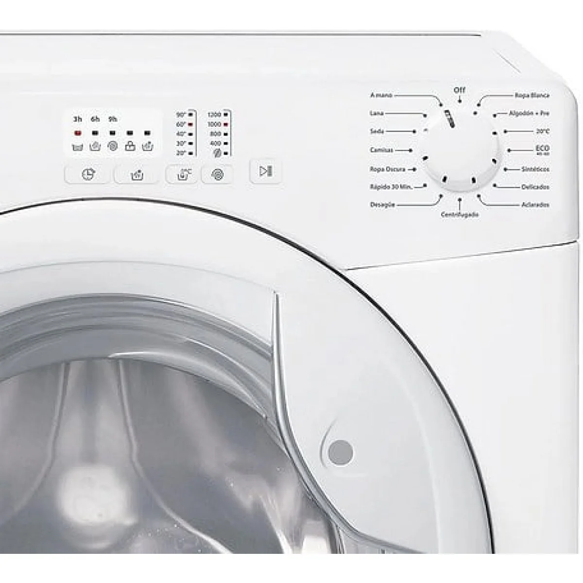 Lavadora Otsein OT12101DE/1-37 10 Kg 1200 rpm Clase E LED