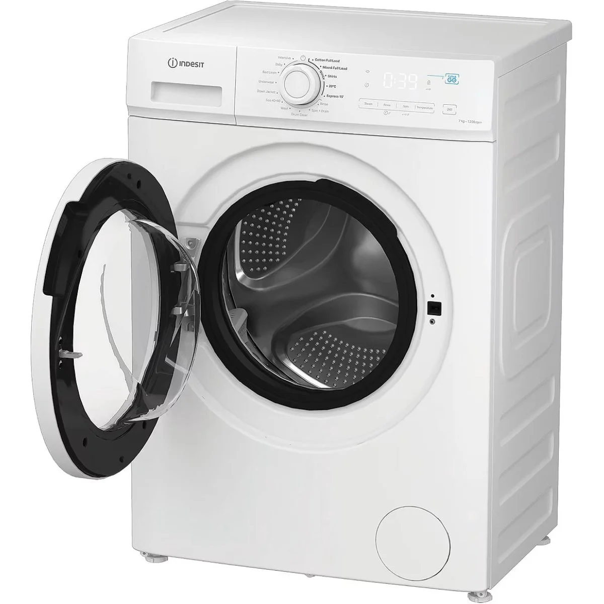 Lavadora Indesit IMA762MYTIME 7 Kg 1200 rpm Clase A Inverter Blanco