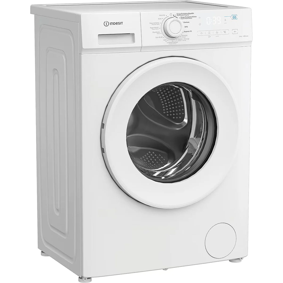 Lavadora Indesit IMA864MYTIME 8 Kg 1400 rpm Clase A Blanca