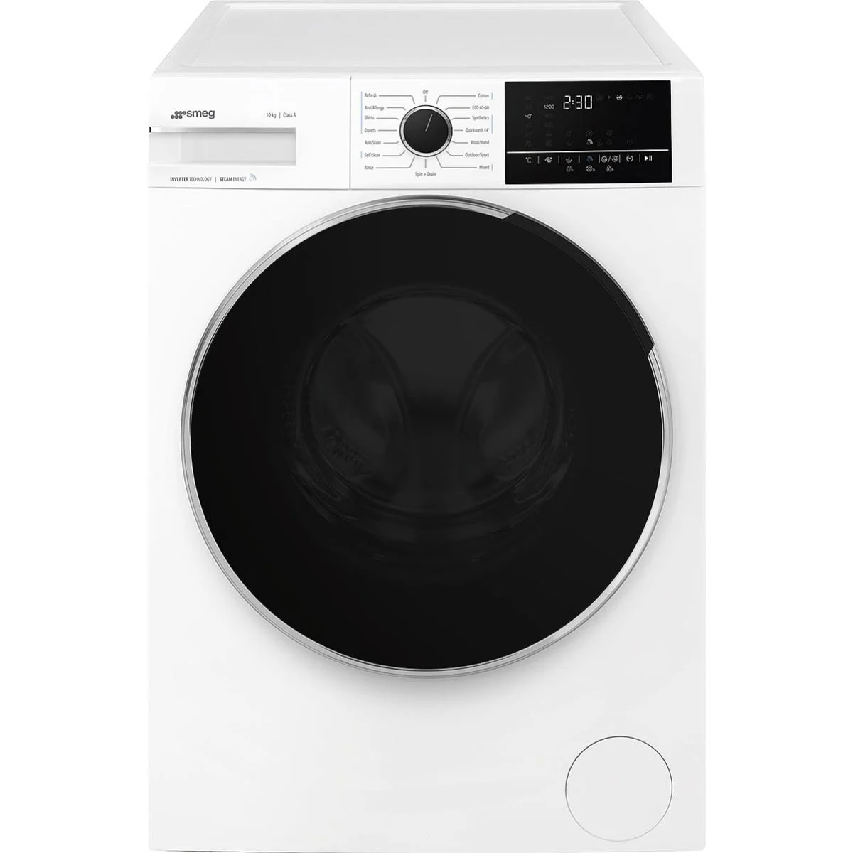 Lavadora Smeg WNP04SEAES1 10 Kg 1400 rpm Clase A Vapor