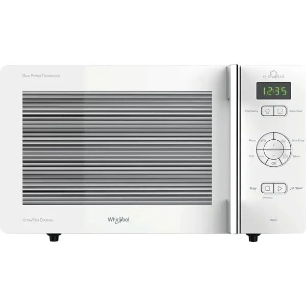 Microondas Whirlpool MCP346WH 25L 800W Combinado Blanco