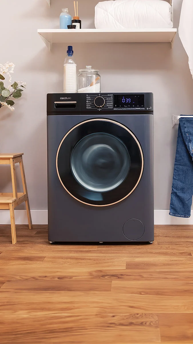 Lavadora Cecotec DressCode 10610 10 Kg 1400 A Inverter Ice Blue