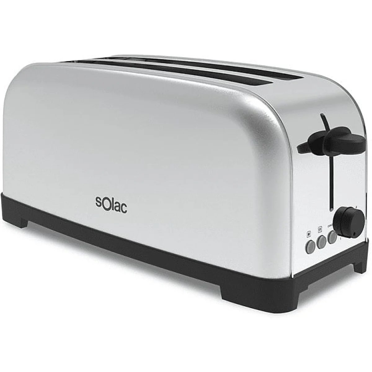 Tostador Solac TL5419 2 Ranuras Extra Largas Inox 1450 W