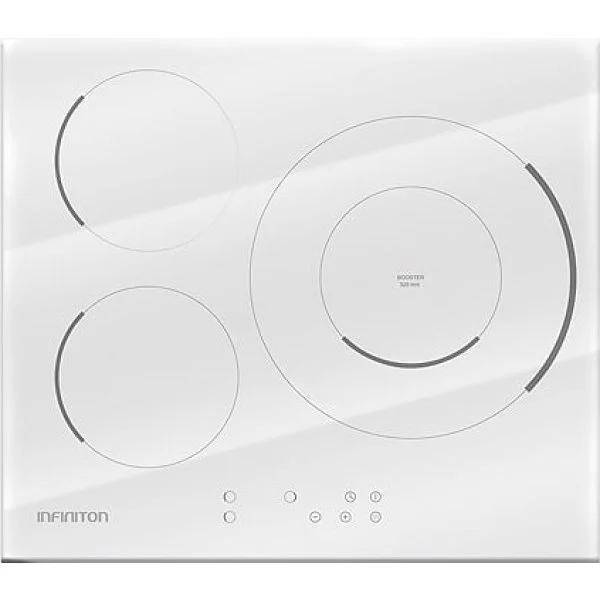 Vitrocerámica Inducción Infiniton VITROCERAMICA 3.F Blanca