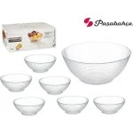 Juego de Cristal Pasabahce 7 Bol Elegante y Versátil
