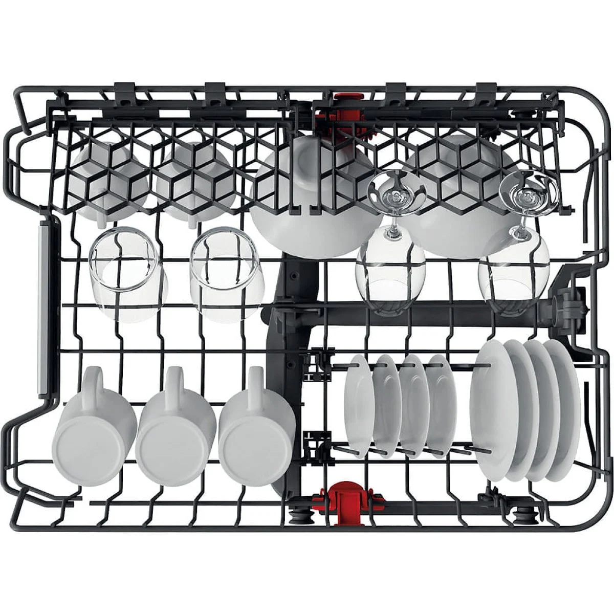 Lavavajillas Whirlpool E 3º Ban 45 cm Inox 10 Cubiertos Clase E