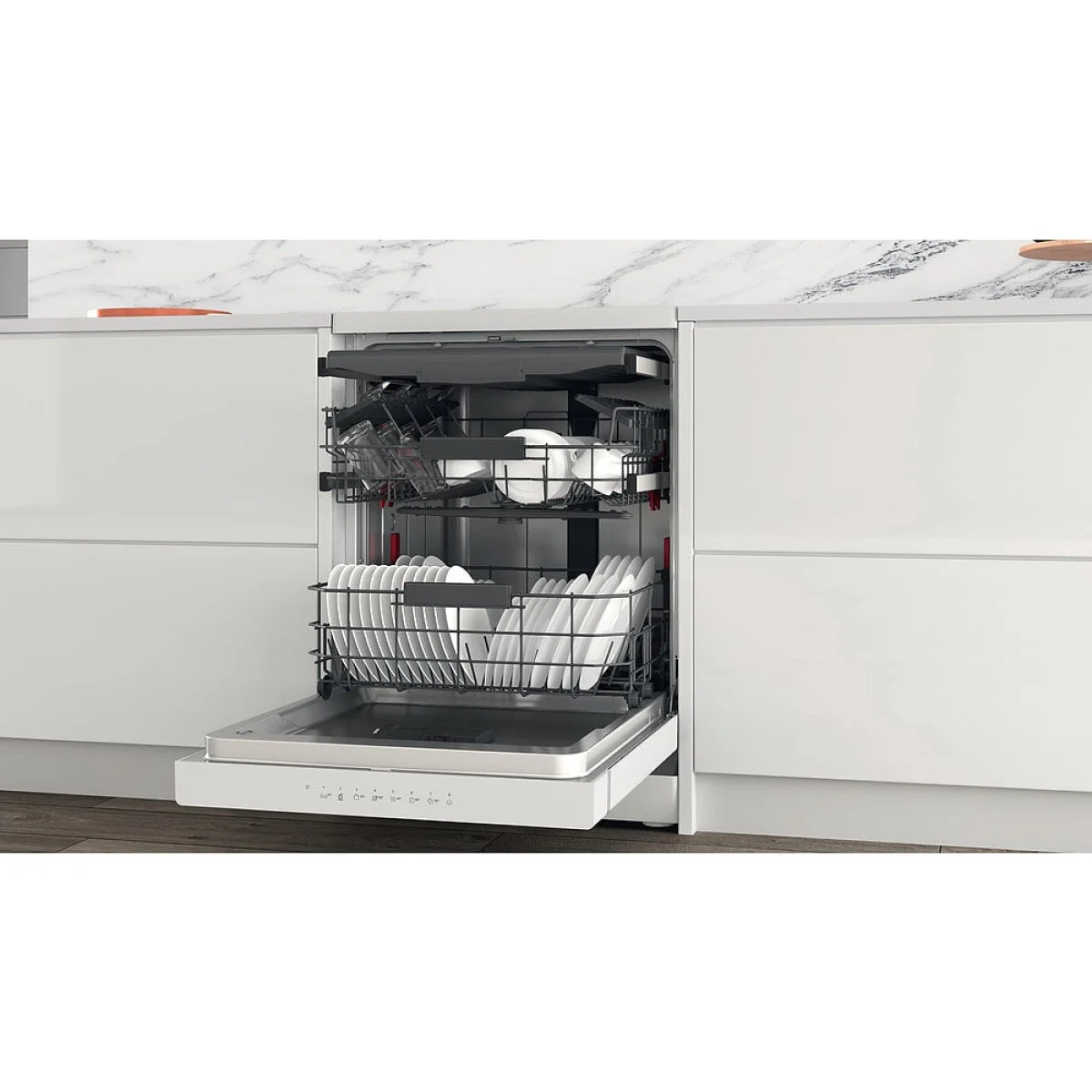 Lavavajillas Whirlpool WFC3C33PF 60 cm A+++ 14 cubiertos Blanco