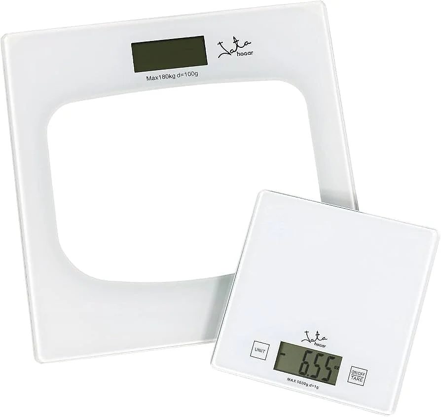 Báscula Baño Jata + Balanza Cocina 5 Kg LCD Táctil