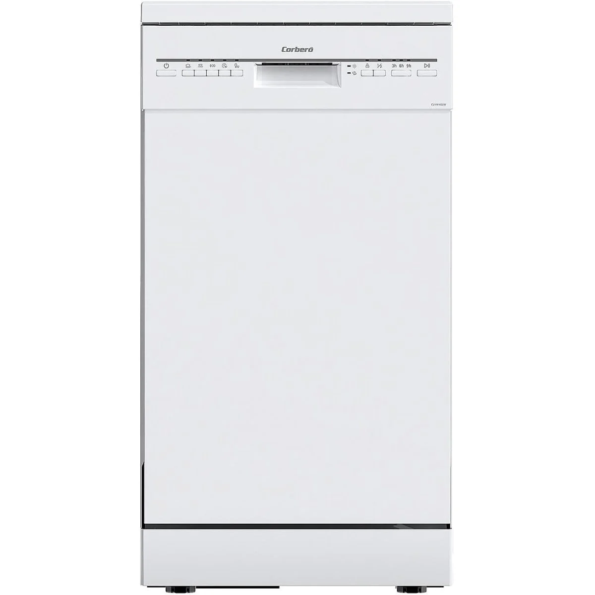 Lavavajillas Corbero CLVM403W 10 Cubiertos 5 Programas Clase E Blanco
