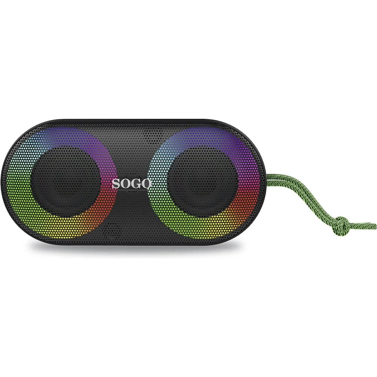 Altavoz portátil Sogo ALT-SS-8586 8 W Bluetooth LED Verde