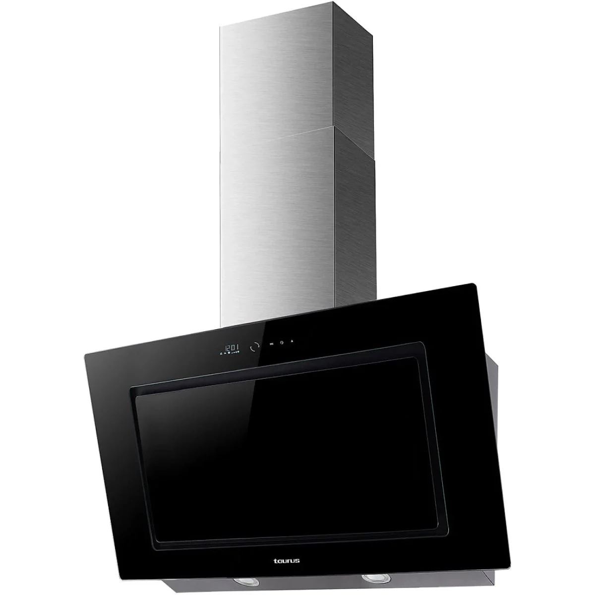 Campana extractora Taurus T60IXAL 60 cm 650 m³/h Clase A Cristal Negro