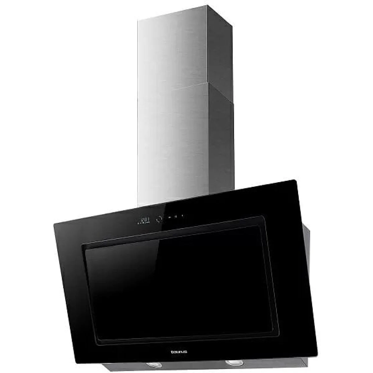 Campana Taurus T90IXAL 90 cm 650 m³/h Clase A Cristal Negro