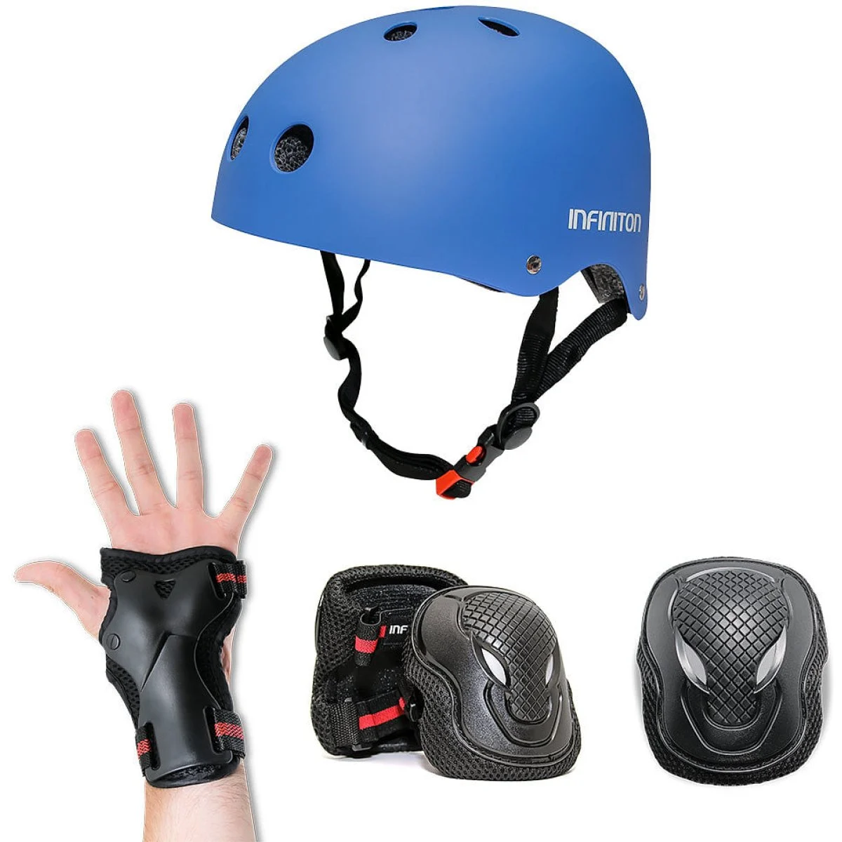 Kit Infiniton Casco + Extremidades