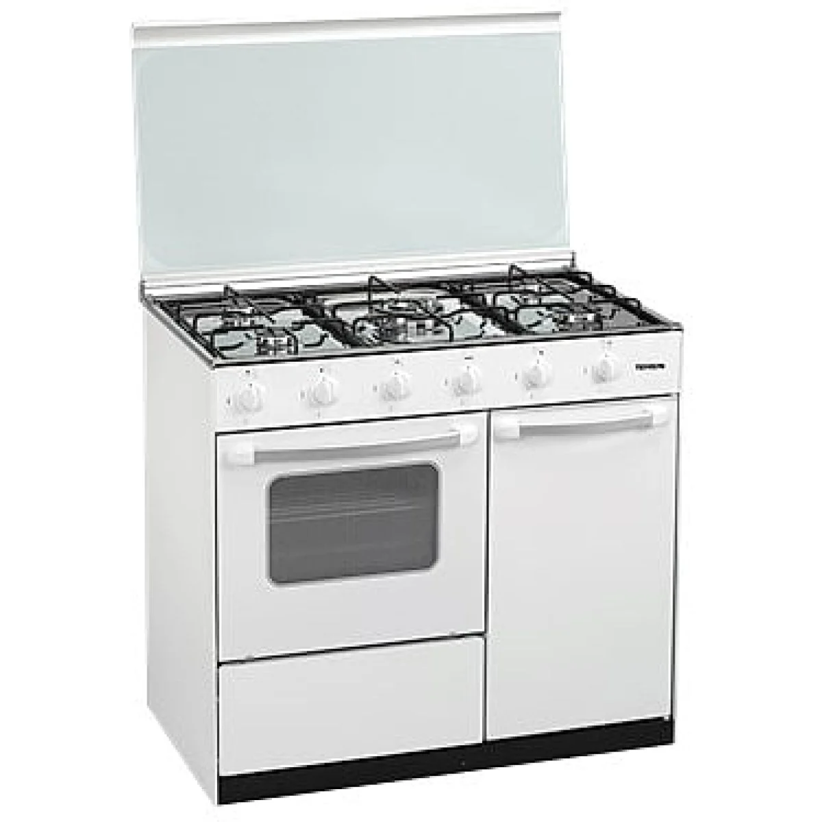 Cocina Proxy COC95PBTC-WP 5 Fuegos Horno Blanco Golpeada