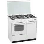 Cocina Proxy COC95PBTC-WP 5 Fuegos Horno Blanco Golpeada