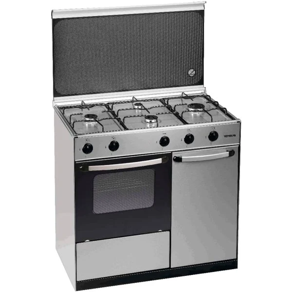 Cocina Tensai COC504-XT 4 Fuegos + Horno Inox