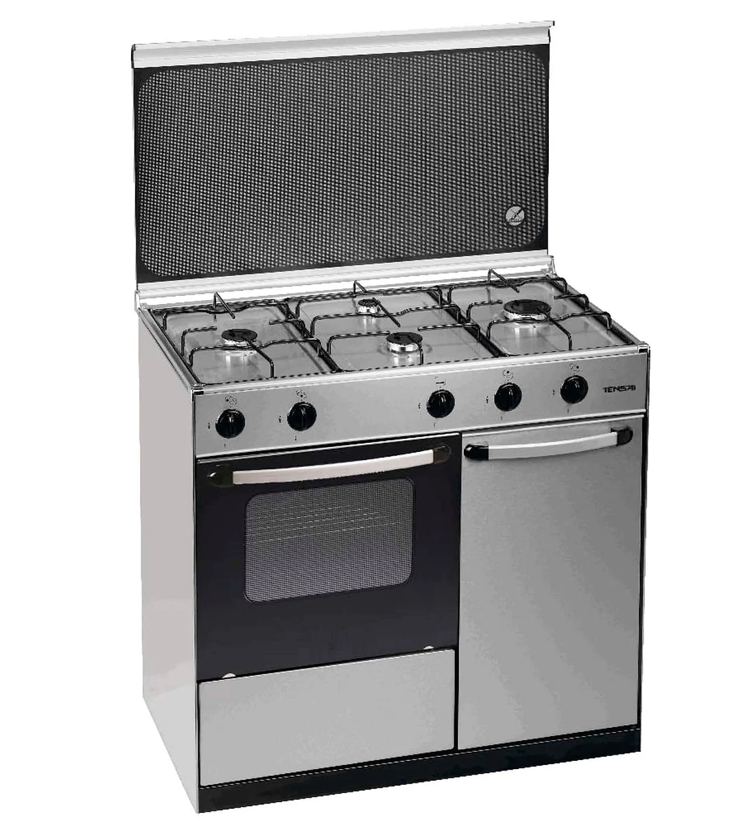 Cocina Tensai COC504-XT 4 Fuegos + Horno Inox