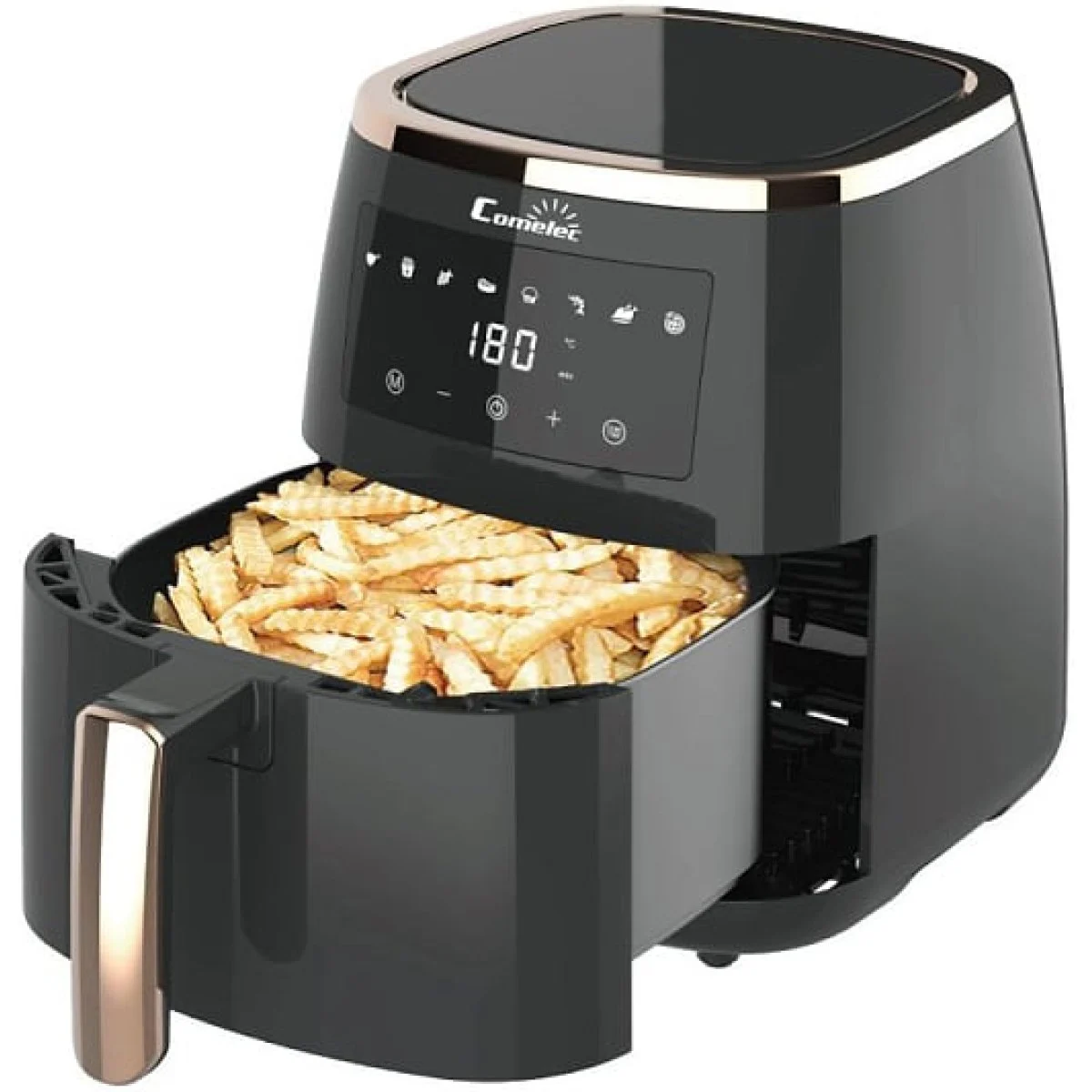 Freidora sin aceite Comelec 5 L Negra