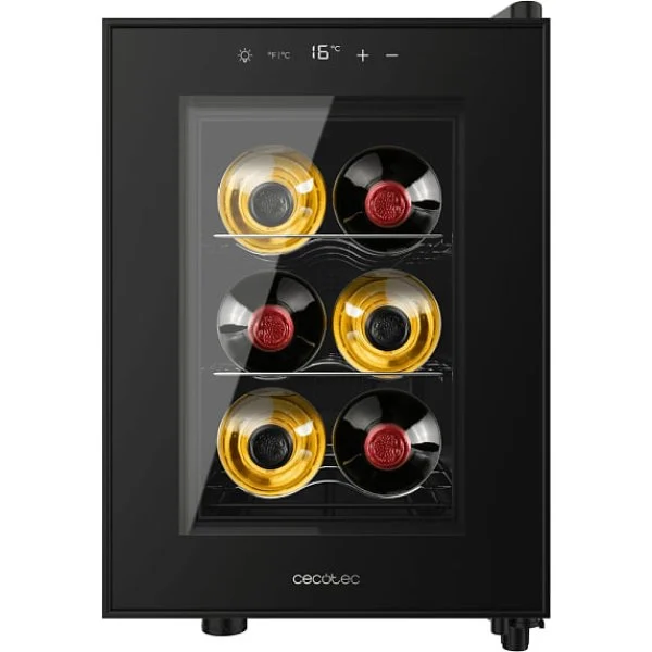 Vinoteca Cecotec Bolero GrandSommelier 600 CoolCrystal