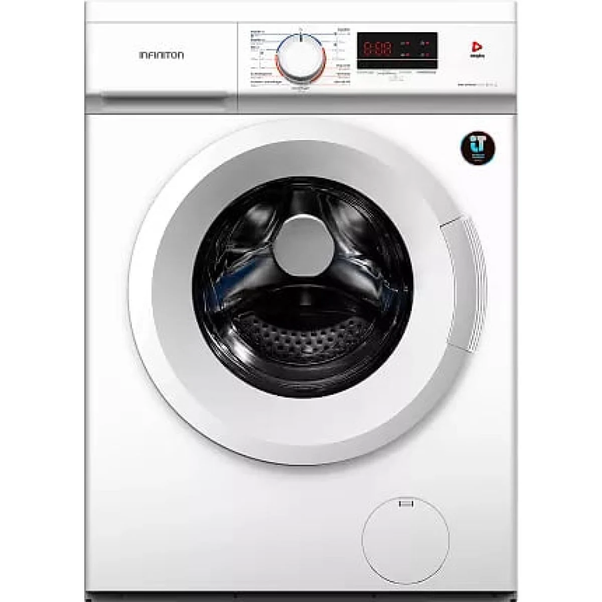 Lavadora Infiniton WM-D74AWT 7 Kg 1400 rpm Clase A Tapa Desmontable