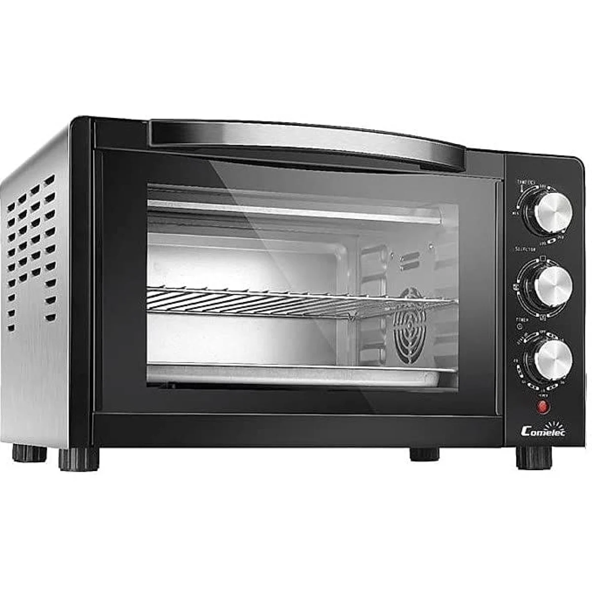 Horno sobremesa Comelec HO28010C 28 L 1600 W Convección Inox Negro