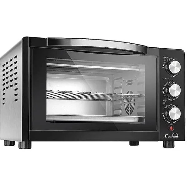 Horno sobremesa Comelec HO28010C 28 L 1600 W Convección Inox Negro