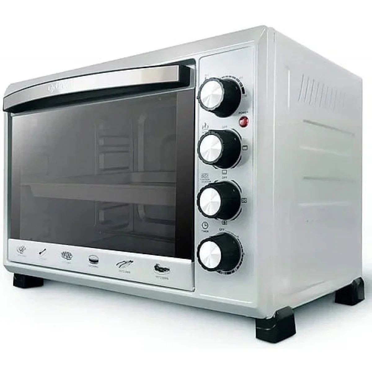Horno eléctrico Grunkel HR-38SILVER 38 L 2000 W Convección Plata