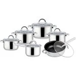 Batería Cocina Silvano 12 Piezas Acero