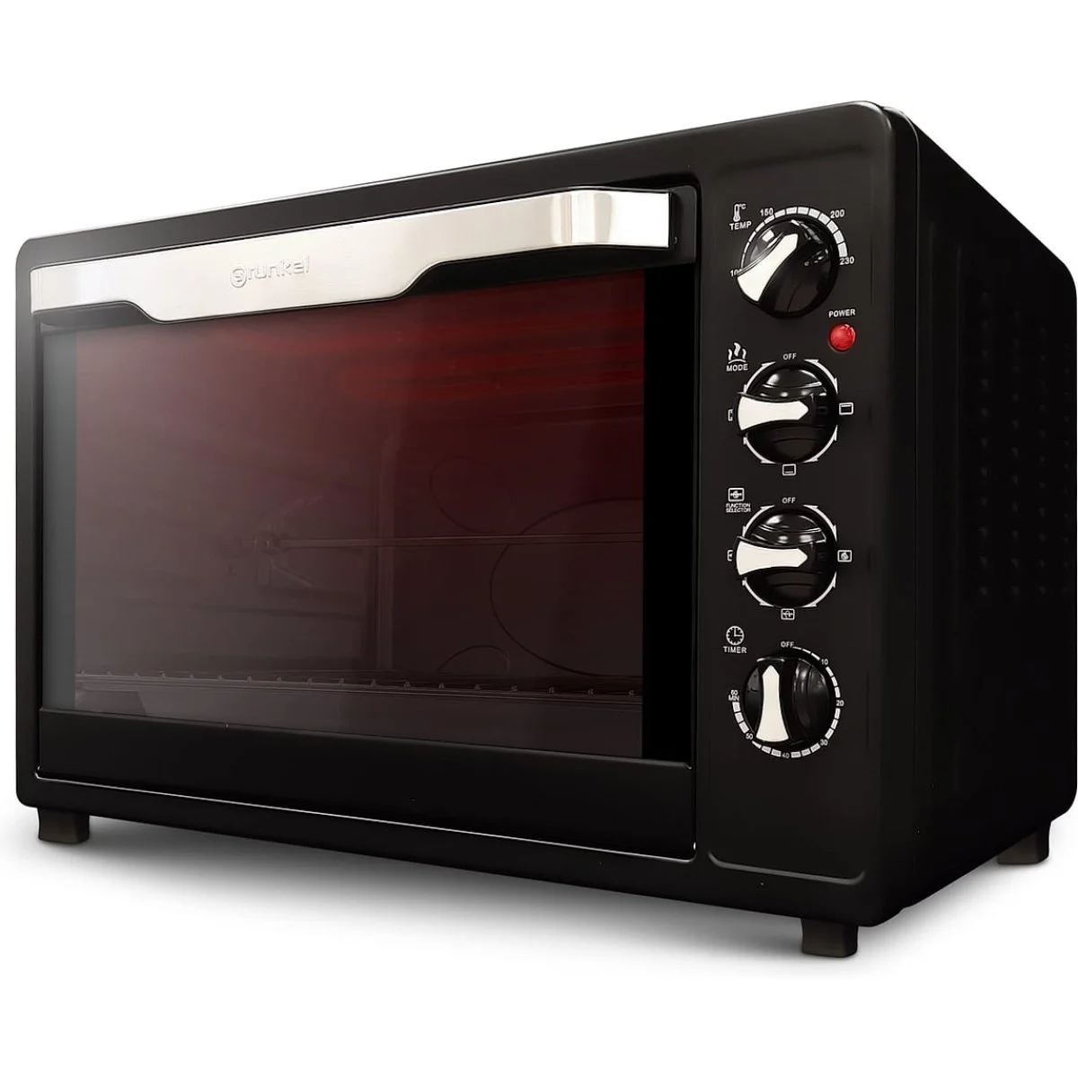 Horno sobremesa Grunkel HR-63MAX 63 L 2200 W Convección Negro