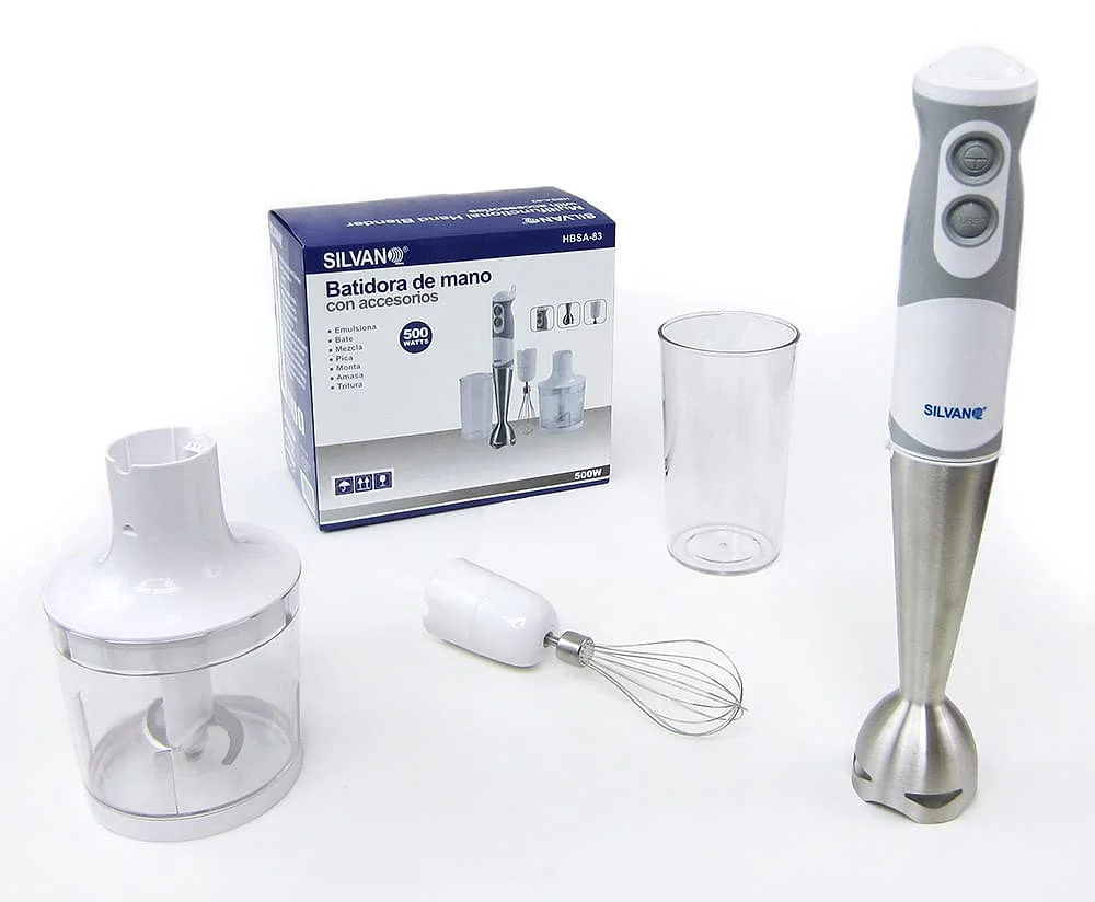Batidora Silvano 500W Accesorios